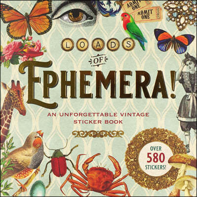 Loads of Ephemera Sticker Book