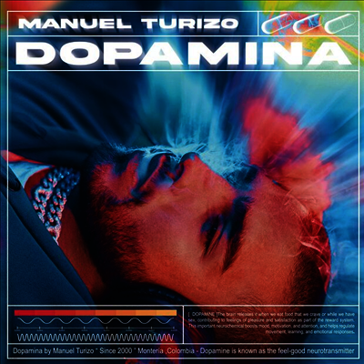 Manuel Turizo — Dopamina (Gatefold) 앨범 커버
