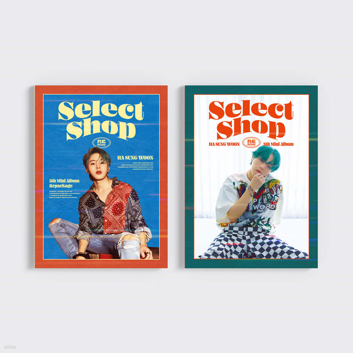 하성운 - 미니앨범 5집 리패키지 : Select Shop [SET]