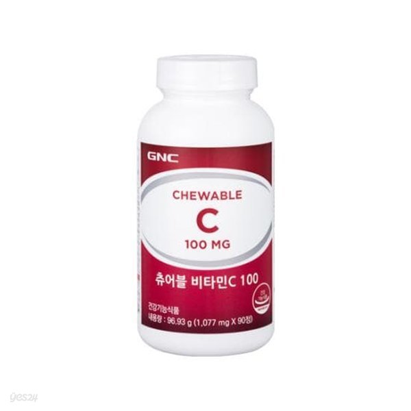 GNC 츄어블 비타민 C 100 (90)