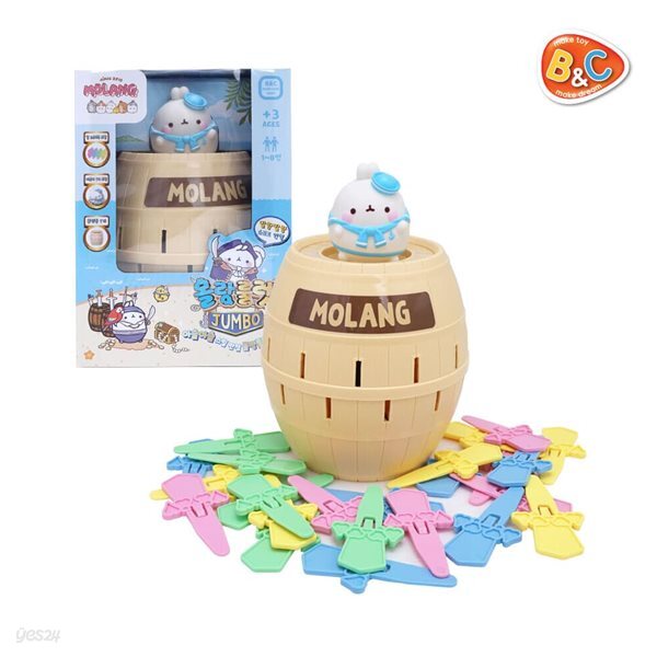 몰랑 복불복 점보룰렛 게임 어린이 보드게임