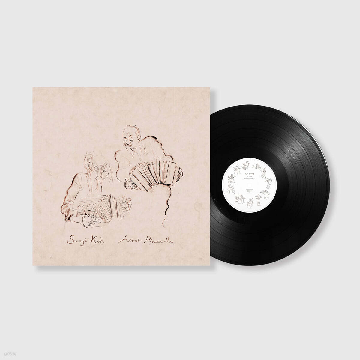 고상지 - 4집 El Gran Astor Piazzolla [반도네온 연주집] [LP]