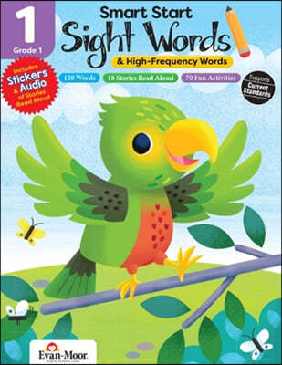 Smart Start: Sight Words & High-Frequency Words, Grade 1 Workbook