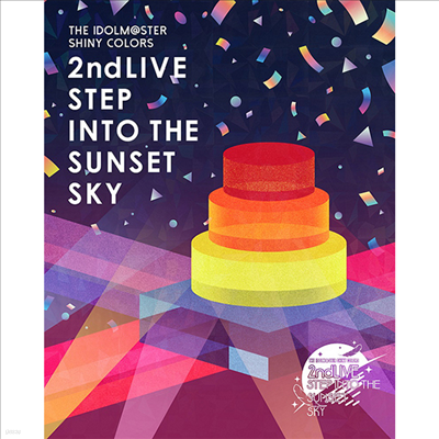 Various Artists - The Idolm@ster Shiny Colors 2nd Live Step Into The Sunset Sky (5Blu-ray) (ȸ)(Blu-ray)(2021)