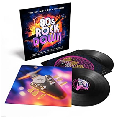Various Artists — 80s Rock Down: The Ultimate Rock Anthems 앨범 커버