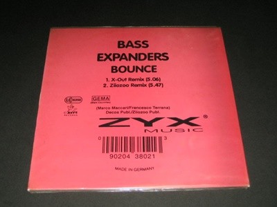 Bass Expanders (베이스 익스팬더) ?? Bounce LP음반