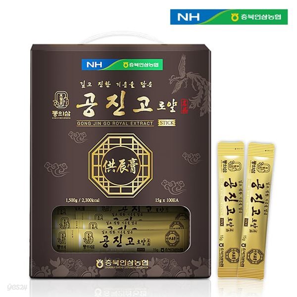 [충북인삼농협] 동의삼 공진고 로얄스틱 (15g*100포)