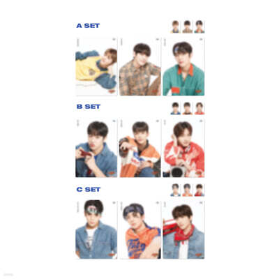 SF9 - Desk Pad Poster & ID Photo Set (C. Yoo Taeyang, Hwiyoung, Chani)