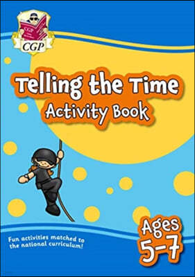 New Telling the Time Activity Book for Ages 5-7: perfect for home learning