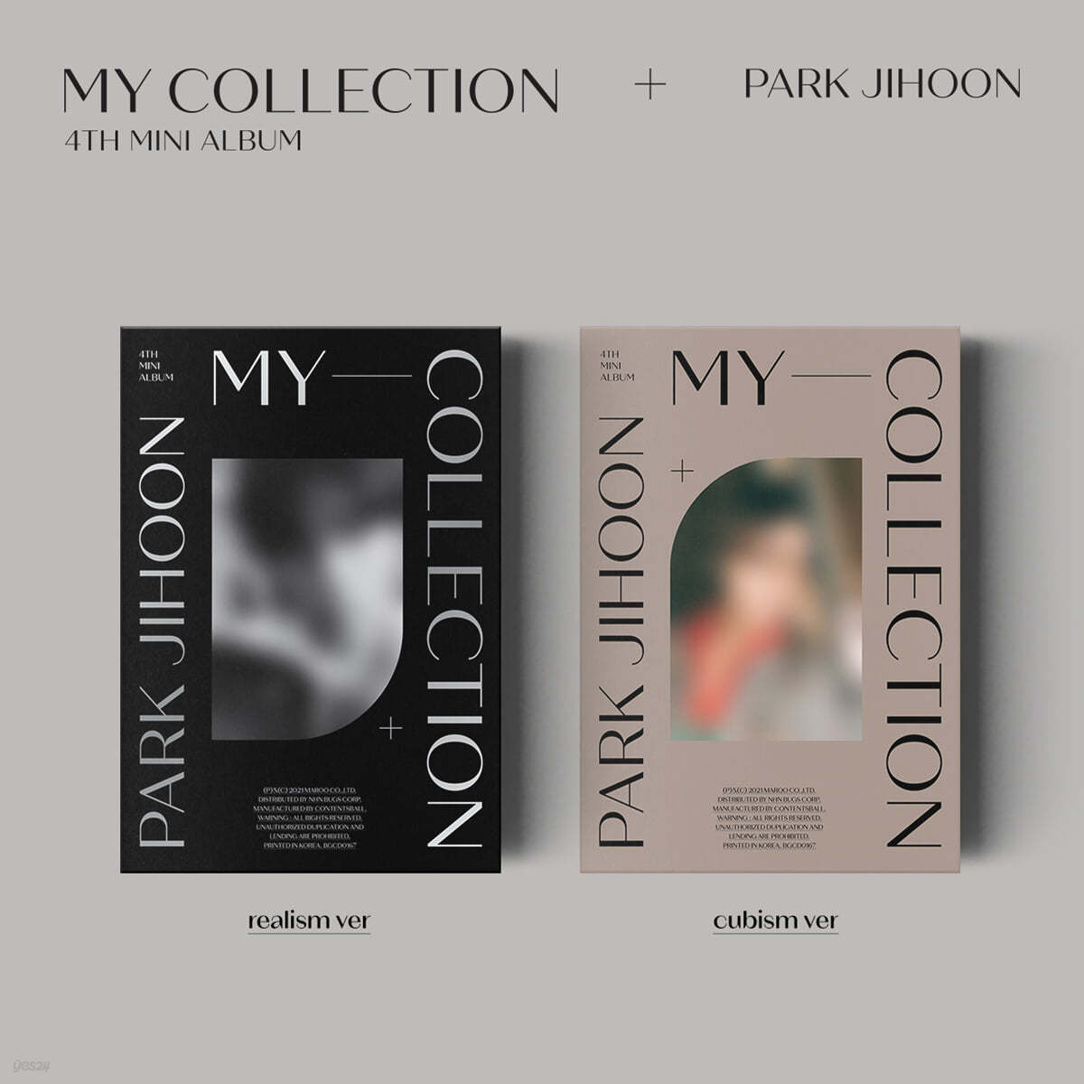 박지훈 - 미니앨범 4집 : My Collection [cubism ver.]