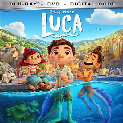 Luca (ī) (2021)(ѱ۹ڸ)(Blu-ray + DVD)