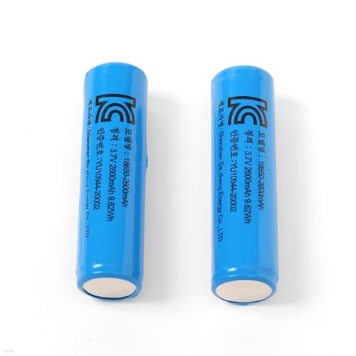 KC 18650 ͸ 2600mAh Ƭ̿  2pƮ