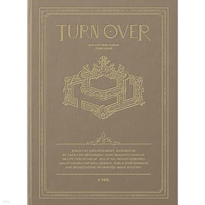 에스에프나인 (SF9) / 미니 9집 TURN OVER (9 Ver/미개봉)