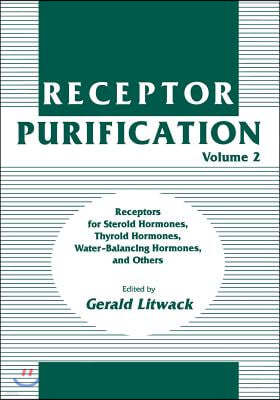 Receptor Purification: Receptors for Steroid Hormones, Thyroid Hormones, Water-Balancing Hormones, and Others