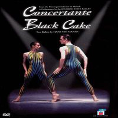 Concertante/Black Cake (ڵ1)(DVD)(1997) - Bavarian State Ballet