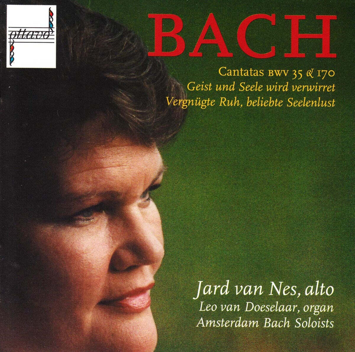 Jard van Nes 바흐: 칸타타 (J.S.Bach: Cantatas BWV35, BWV170)