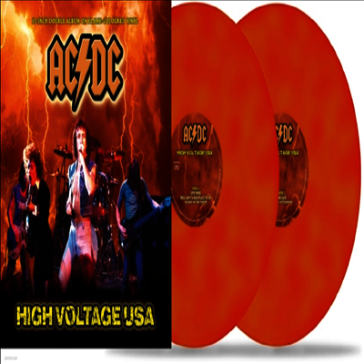 AC/DC — High Voltage USA 앨범 커버