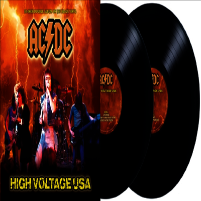 AC/DC — High Voltage USA 앨범 커버