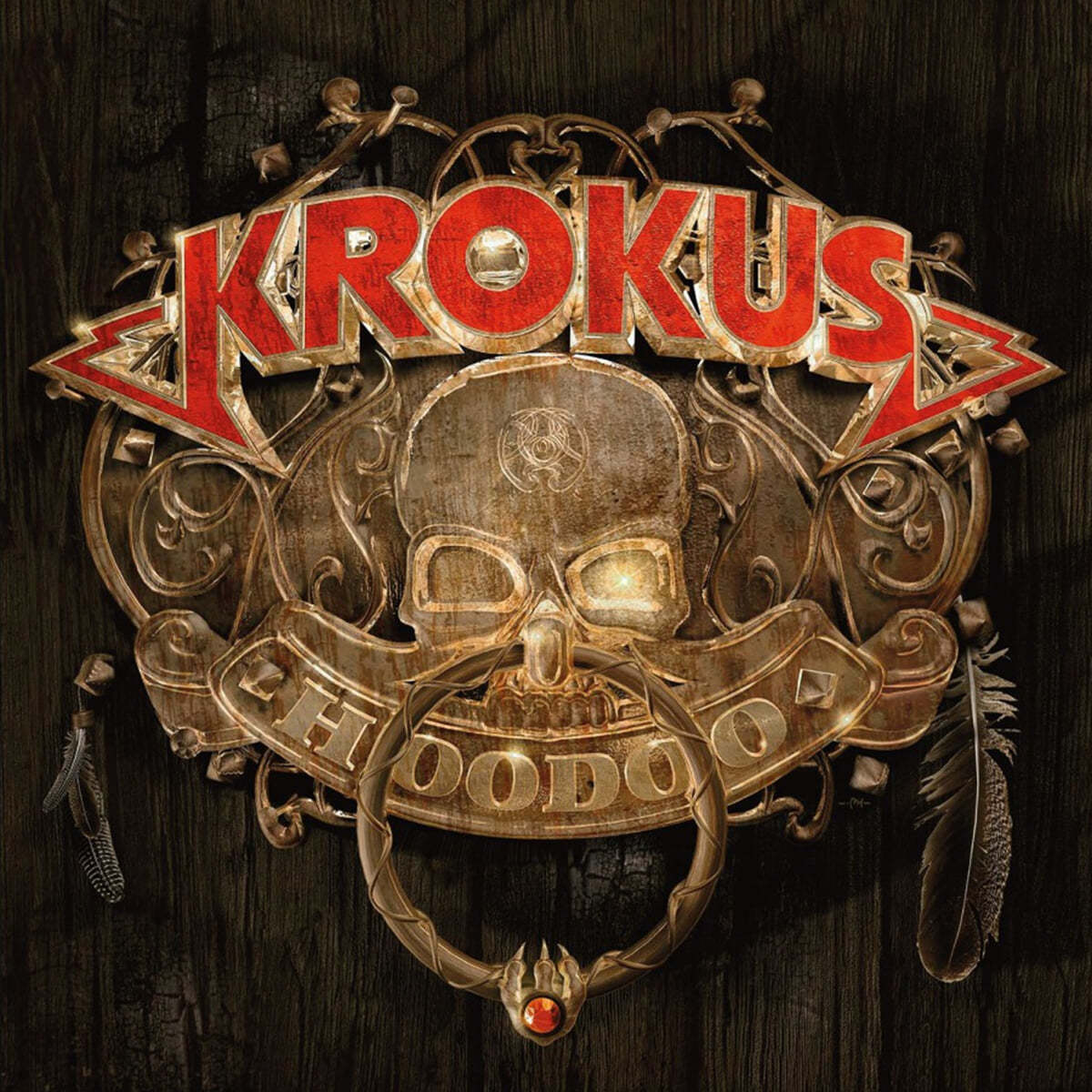 Krokus (크로커스) - Hoodoo [블랙 & 골드 마블 컬러 LP]