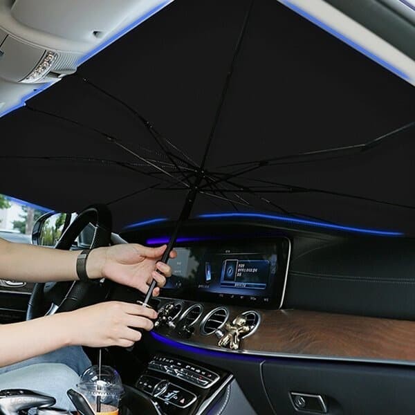 자동차 자외선차단 썬바이저 햇빛가리개 우산형차광막