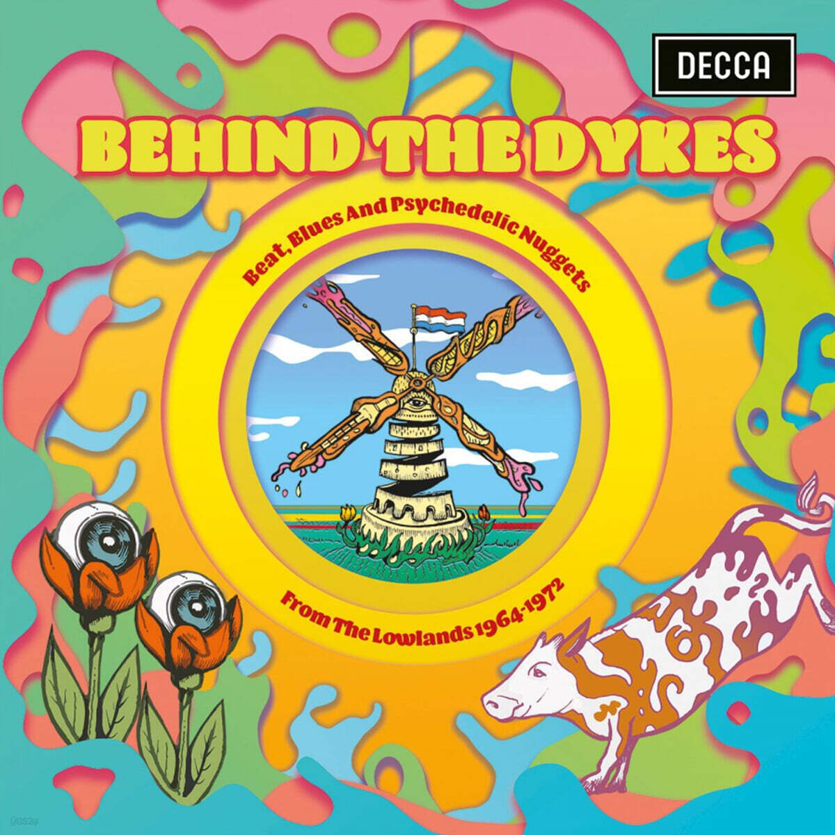 1964-1972 베스트 밴드 및 더치 아티스트 컴필레이션 (Behind the Dykes) [2LP]