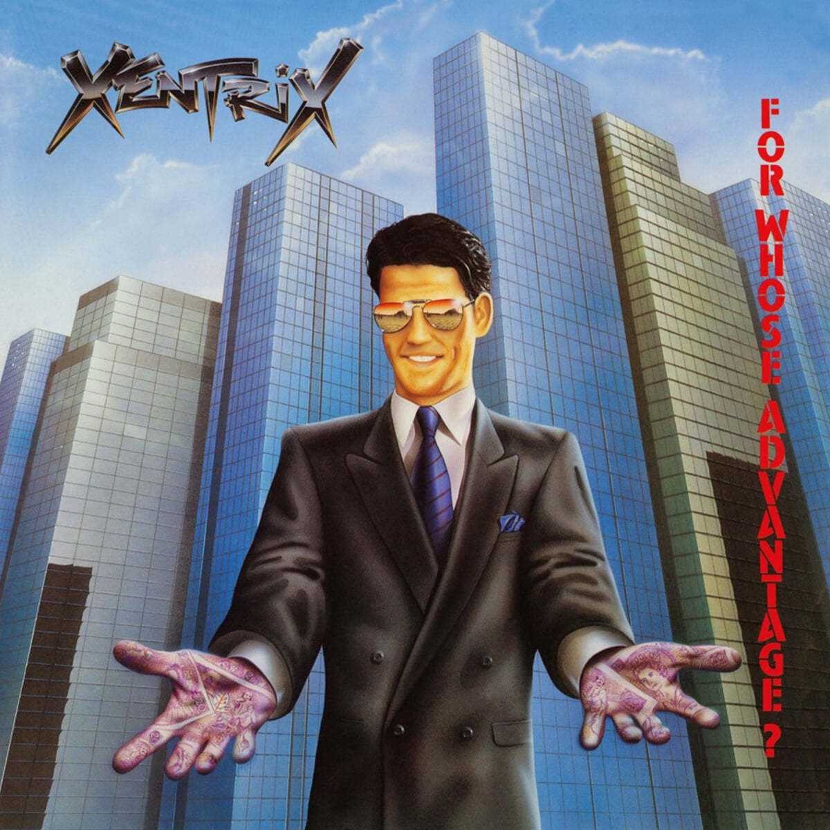 Xentrix (첸트릭스) - For Whose Advantage [투명 블루 컬러 LP] 