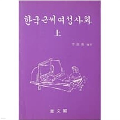 한국근세여성사화(상권)[1985초판]