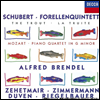 Ʈ: ǾƳ  '۾', Ʈ: ǾƳ  1 (Schubert: Forellenquintett, Mozart: Piano Quartet No.1) (Ltd. Ed)(SHM-CD)(Ϻ) - Alfred Brendel