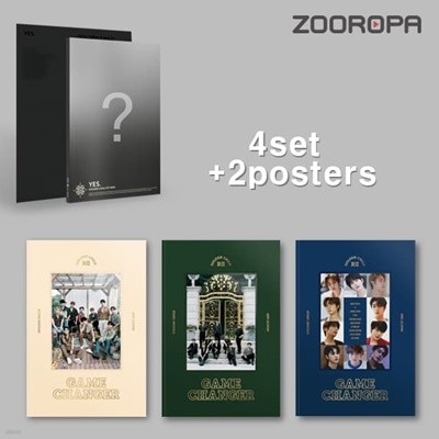 [미개봉/4종세트/2포스터] 골든차일드 Golden Child Game Yes 2집 5집