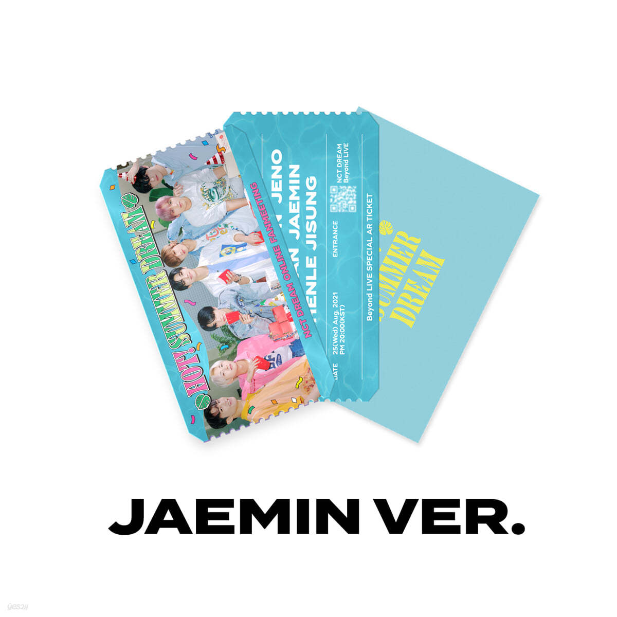 [JAEMIN] SPECIAL AR TICKET SET Beyond LIVE - NCT DREAM ONLINE FANMEETING &#39;HOT! SUMMER DREAM&#39;