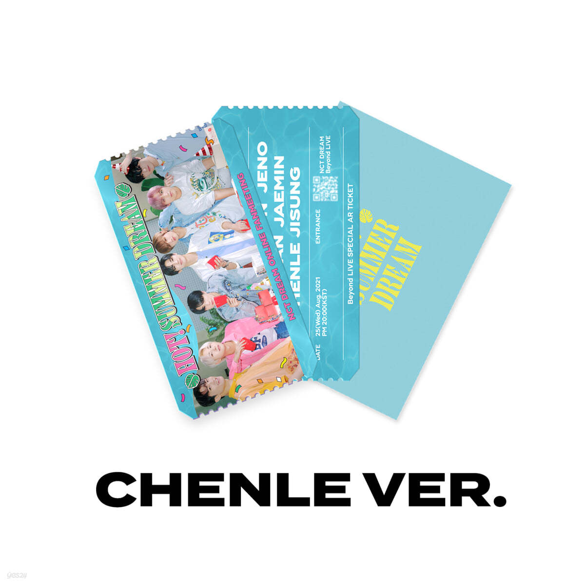 [CHENLE] SPECIAL AR TICKET SET Beyond LIVE - NCT DREAM ONLINE FANMEETING &#39;HOT! SUMMER DREAM&#39;