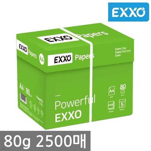 (EXXO) A4 (A4) 80g 2500 1BOX