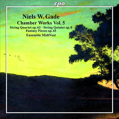 :   &   - ǳ ǰ 5 (Gade: String Quartet Op.63 & String Quintet Op.8 - Chmaber Works Vol.5)(CD) - Ensemble MidtVest
