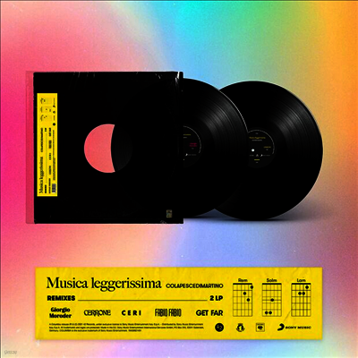 Dimartino Colapesce — Musica Leggerissima Remixes 앨범 커버