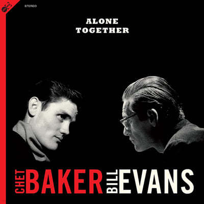 Chet Baker / Bill Evans — Alone Together 앨범 커버