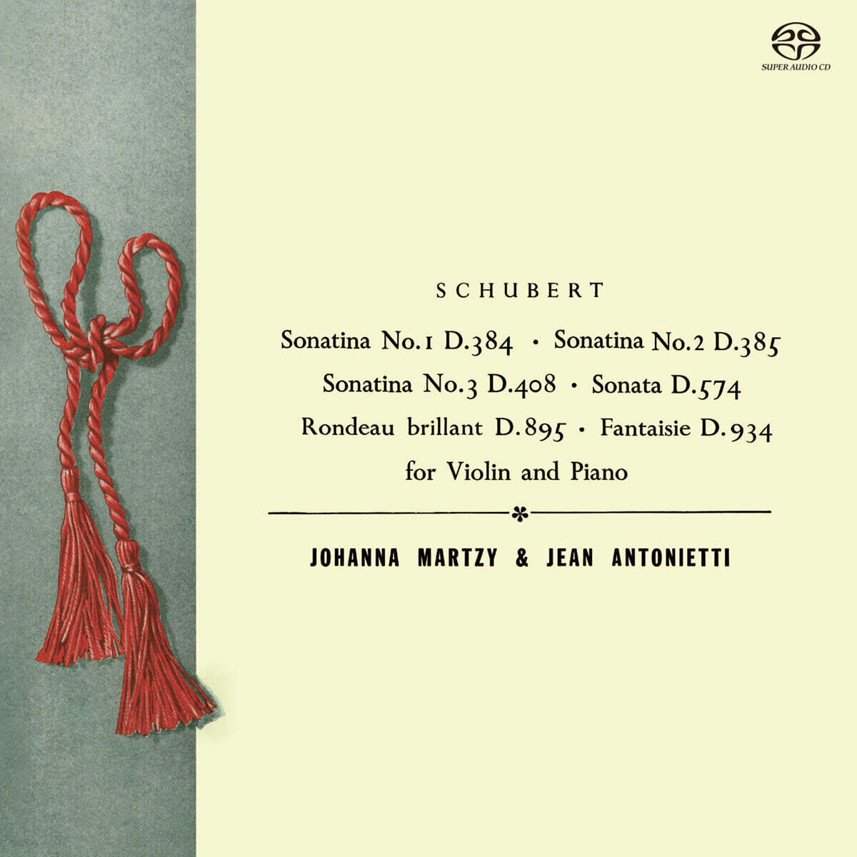 Johanna Martzy 슈베르트: 바이올린과 피아노를 위한 작품 전집 - 요한나 마르치 (Schubert: Complete Works for Violin & Piano)