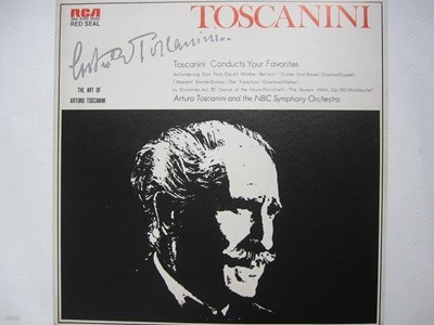 LP(수입) Toscanini Conducts Your Favorites - 토스카니니 / NBC교향악단  