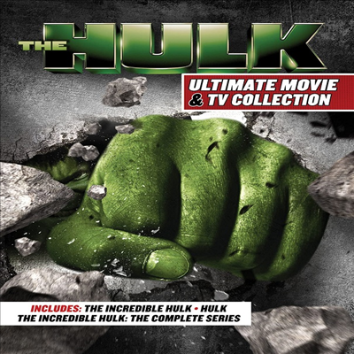 The Incredible Hulk (2008) / Hulk (2003) / The Incredible Hulk: The Complete Series (1978) (ũ:  & TV)(ڵ1)(ѱ۹ڸ)(DVD)