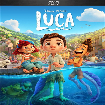 Luca (ī) (2021)(ڵ1)(ѱ۹ڸ)(DVD)