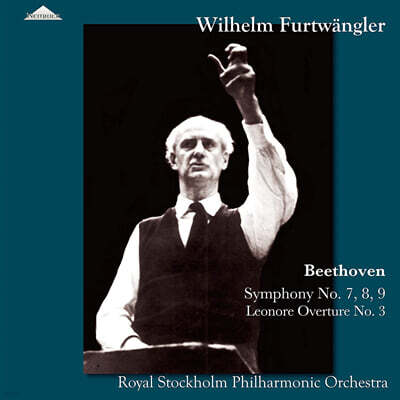 Wilhelm Furtwangler — Wilhelm Furtwangler 베토벤: 교향곡 7-9번, 레오노르 서곡 3번 (Beethoven: Symphonies Nos. 7-9, Leonore Overture No.3) 앨범 커버