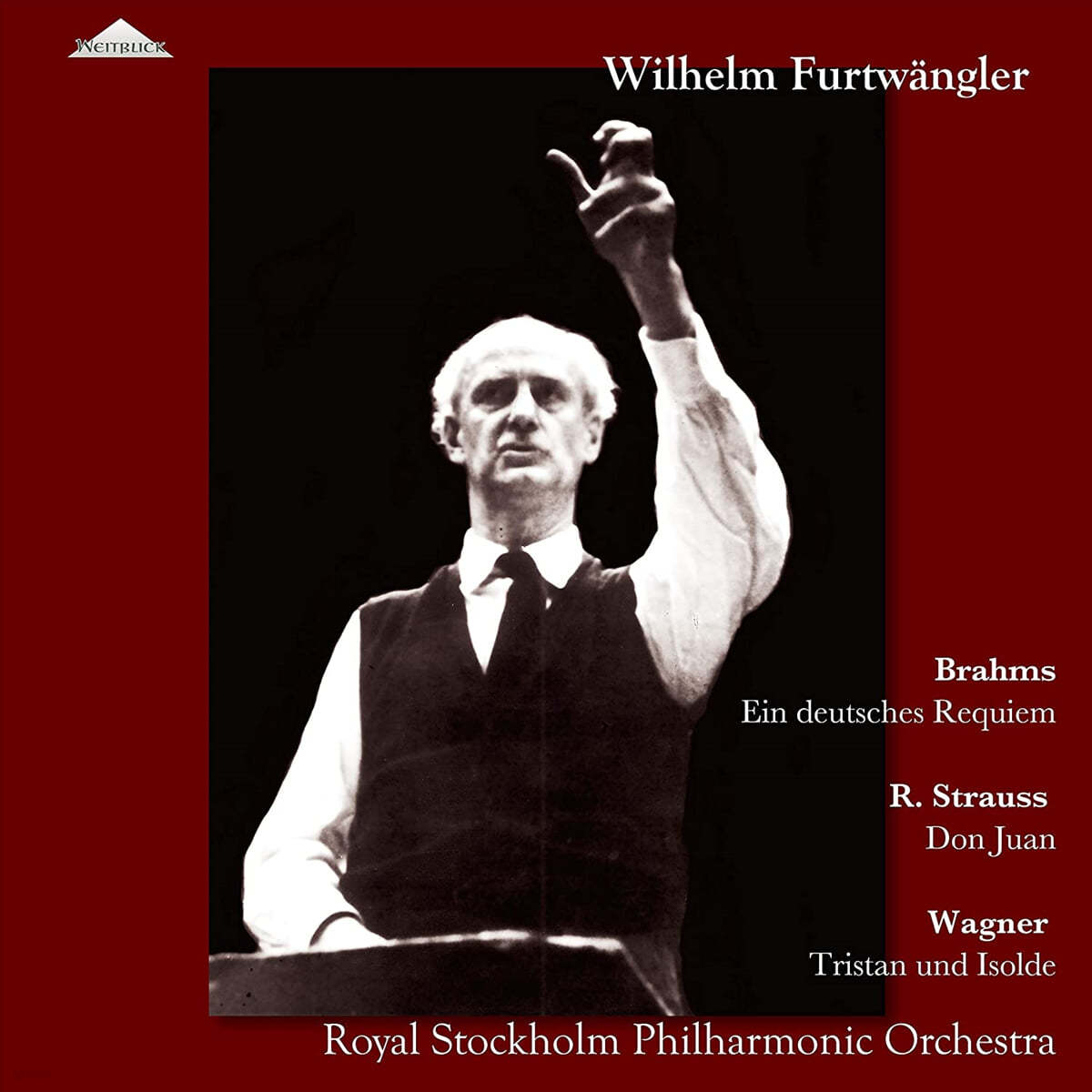 Wilhelm Furtwangler 브람스: 독일 레퀴엠 / 슈트라우스: 교향시 &#39;돈 주앙&#39; 외 (Brahms: Ein Detusches Requiem / R.Strauss: Don Juan) [4LP]