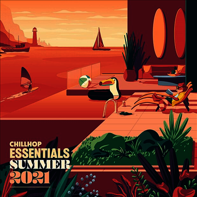 Various Artists — Chillhop Essentials Summer 2021 앨범 커버