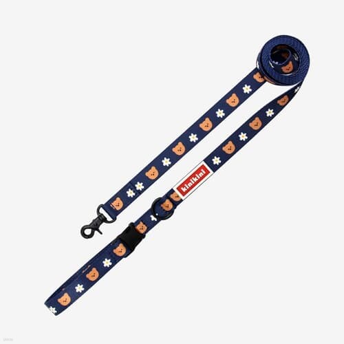 [XŰŰ]DOT FLOWER BEAR LEASH-NAVY()