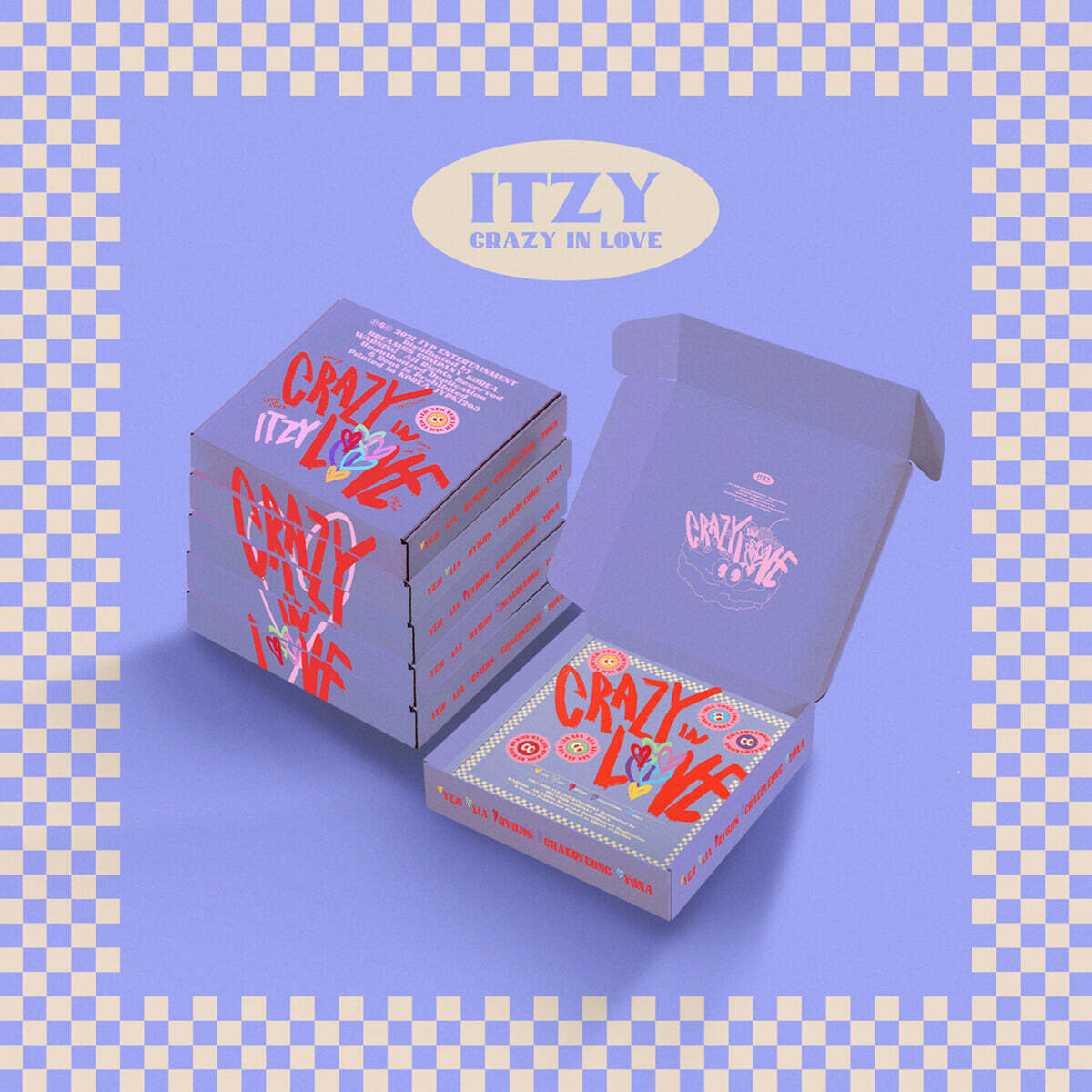 있지 (ITZY) 1집 - CRAZY IN LOVE [6종 중 1종 랜덤 발송]