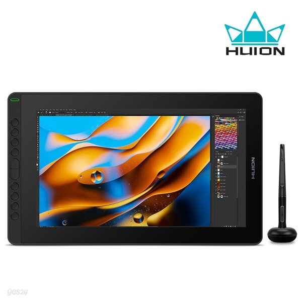 [휴이온] 정품 HUION Kamvas 16 액정 타블렛 트와일라잇 블루+스탠드 포함 / 공식 판매점/액정보호필름 증정