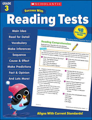 Scholastic Success with Reading Tests Grade 3