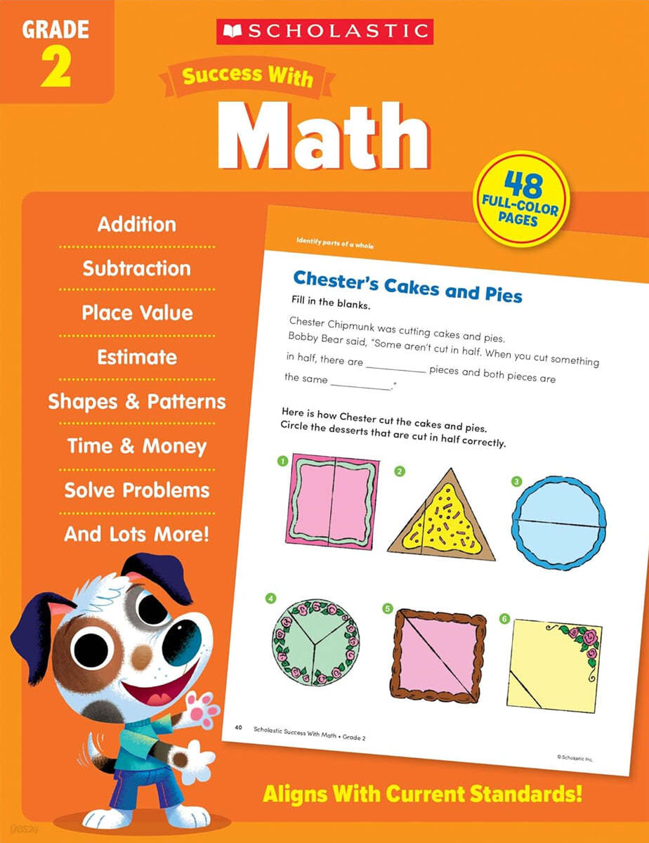Scholastic Success With Math Grade 2 Workbook