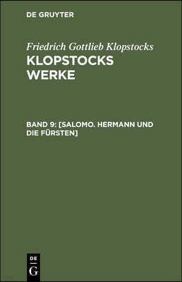 [Salomo. Hermann Und Die Fürsten]