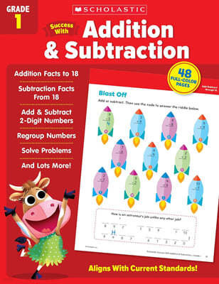 Scholastic Success with Addition & Subtraction Grade 1 Workbook