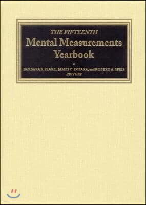 The Fifteenth Mental Measurements Yearbook